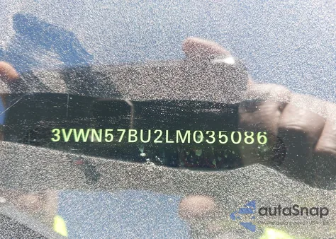 2020 Volkswagen Jetta 1.4T R-Line/1.4T S/S z USA, uszkodzony, nr VIN 3VWN57BU2LM035086